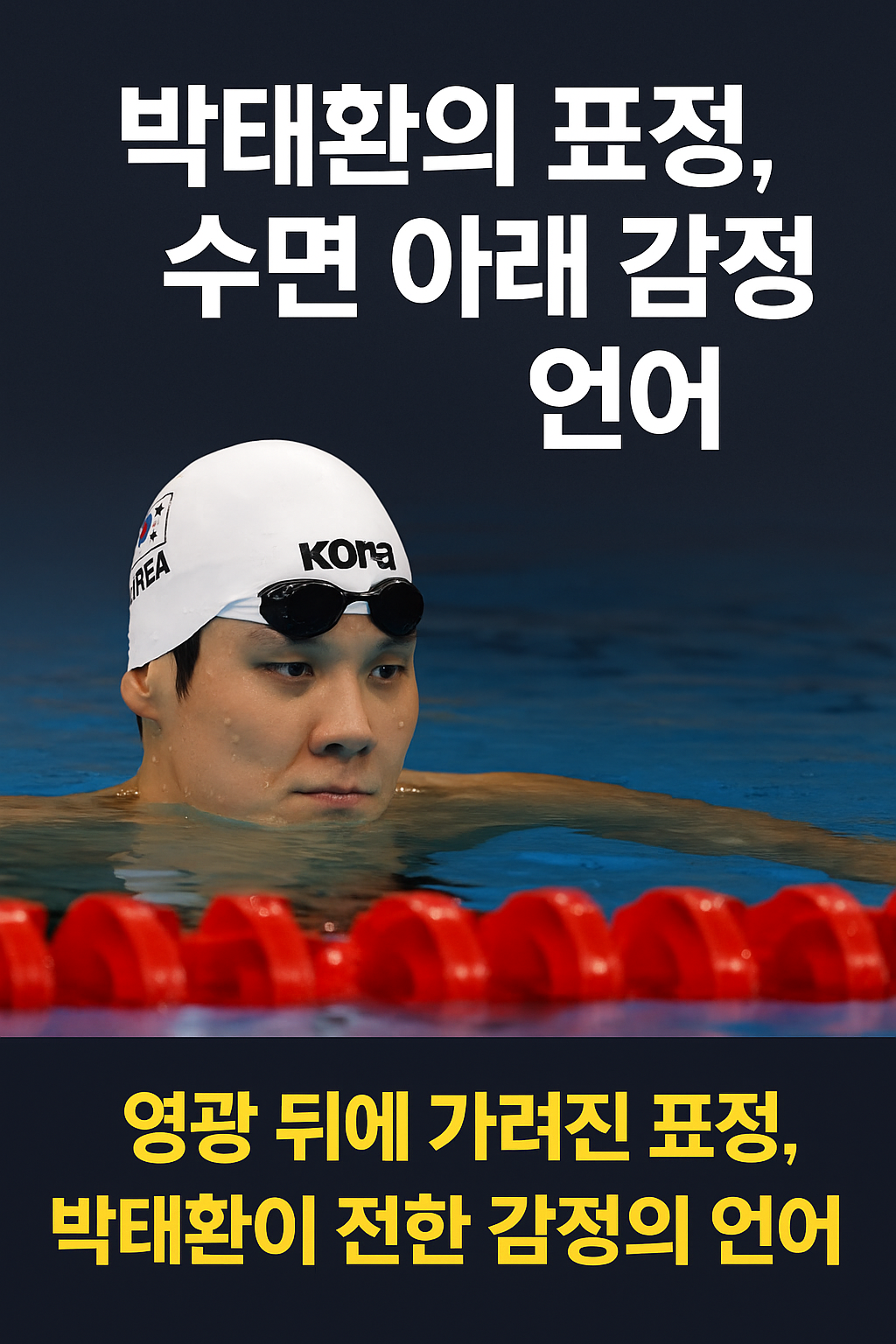 &ldquo;승리보다 더 깊은 이야기, 박태환의 얼굴이 들려준 감정&rdquo;