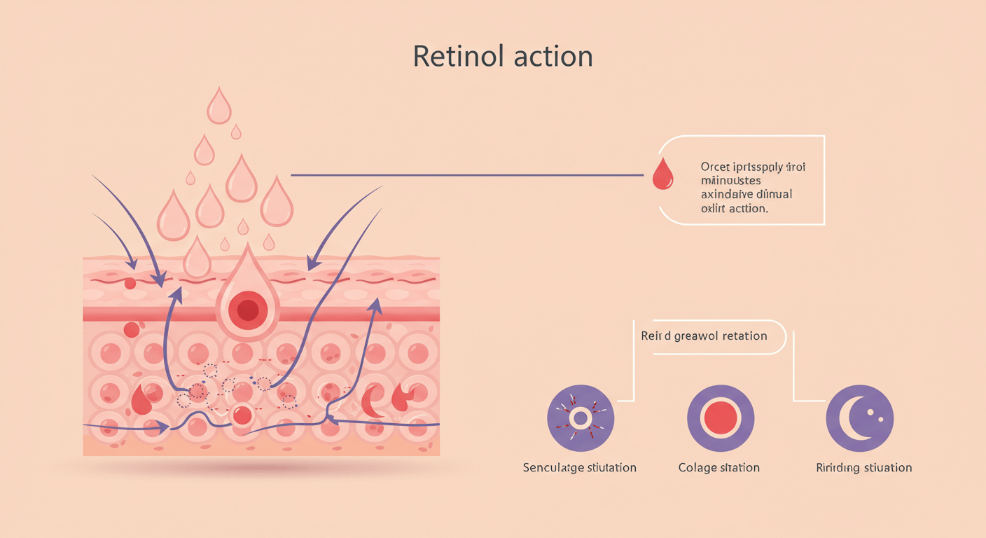레티놀: 자극 속의 강력한 재생 유도제