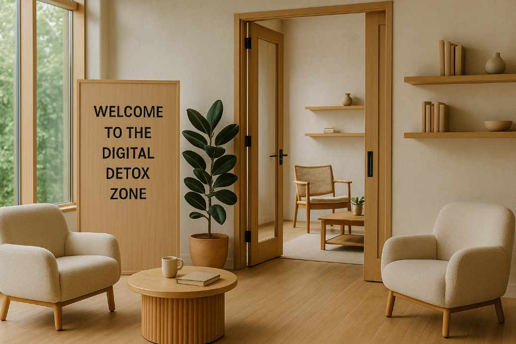 디지털디톡스 체험 공간 운영으로 오프라인 비즈니스 구축