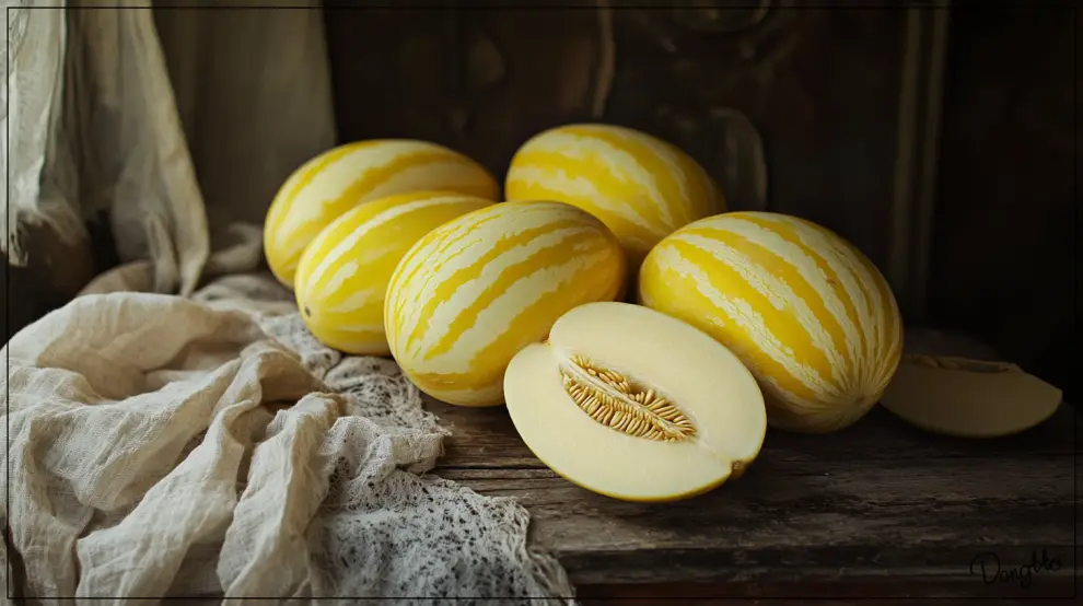 참외-효능-칼로리-참외의-겉면과-속-사진