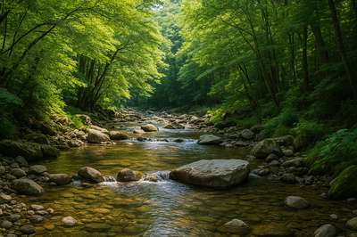 청옥산계곡