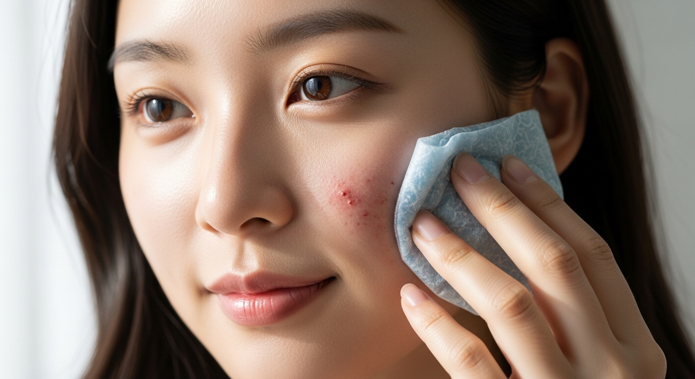 민감성피부, 여드름치료, 스킨케어루틴