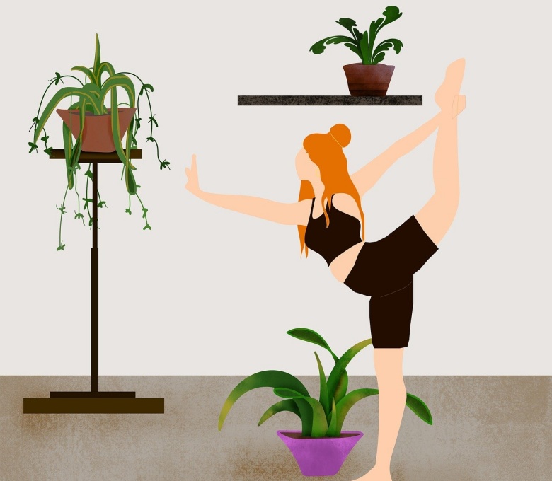 취미 요가 이미지