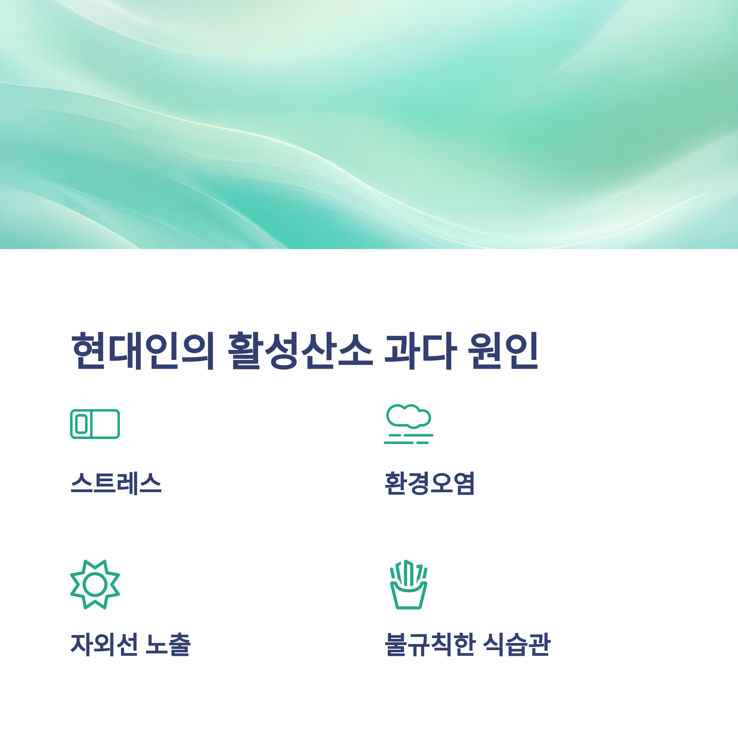 활성산소 과다 원인