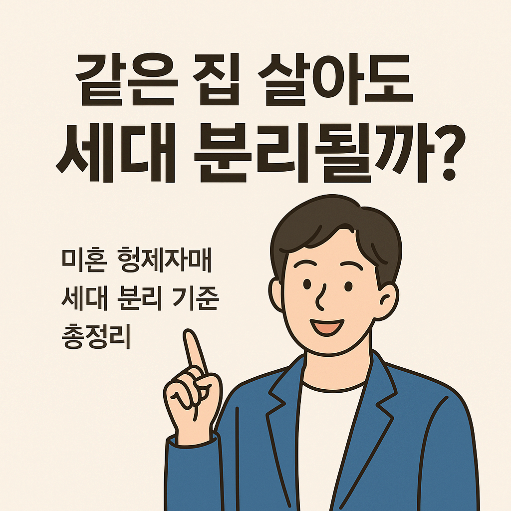 세대 분리