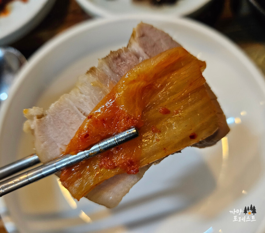 의와 가온길 보쌈