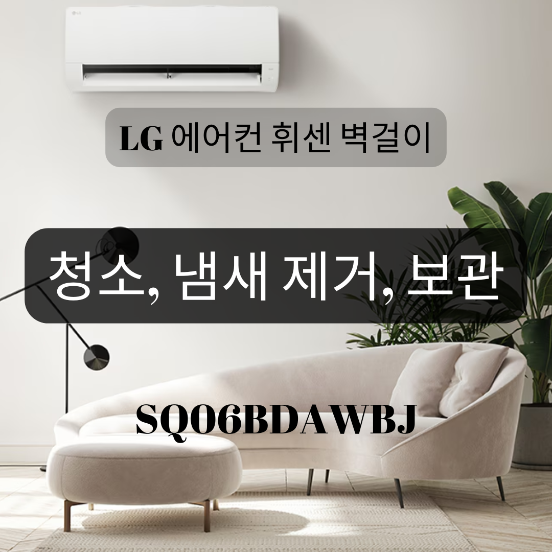 SQ06BDAWBJ 청소, 냄새 제거 및 보관