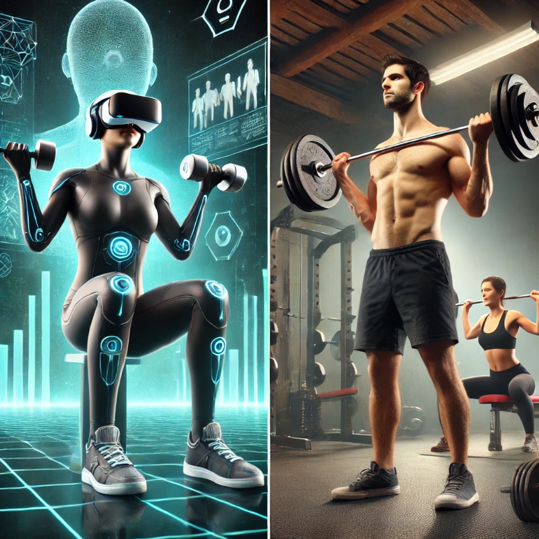 3D 피트니스의 시대, 가상 운동의 진실과 거짓에 대한 이미지