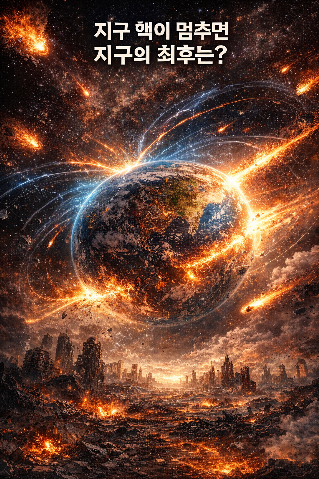 지구 핵은 왜 계속 회전할까 내핵·외핵 움직임 완전 정리