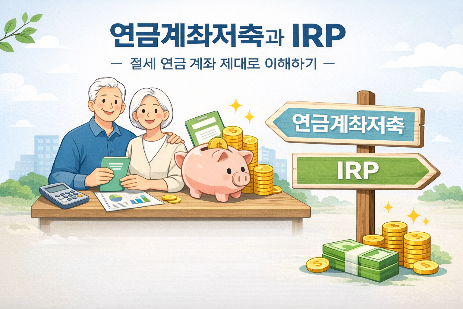 연금계좌저축과 IRP 절세 연금 계좌 제대로 이해하기
