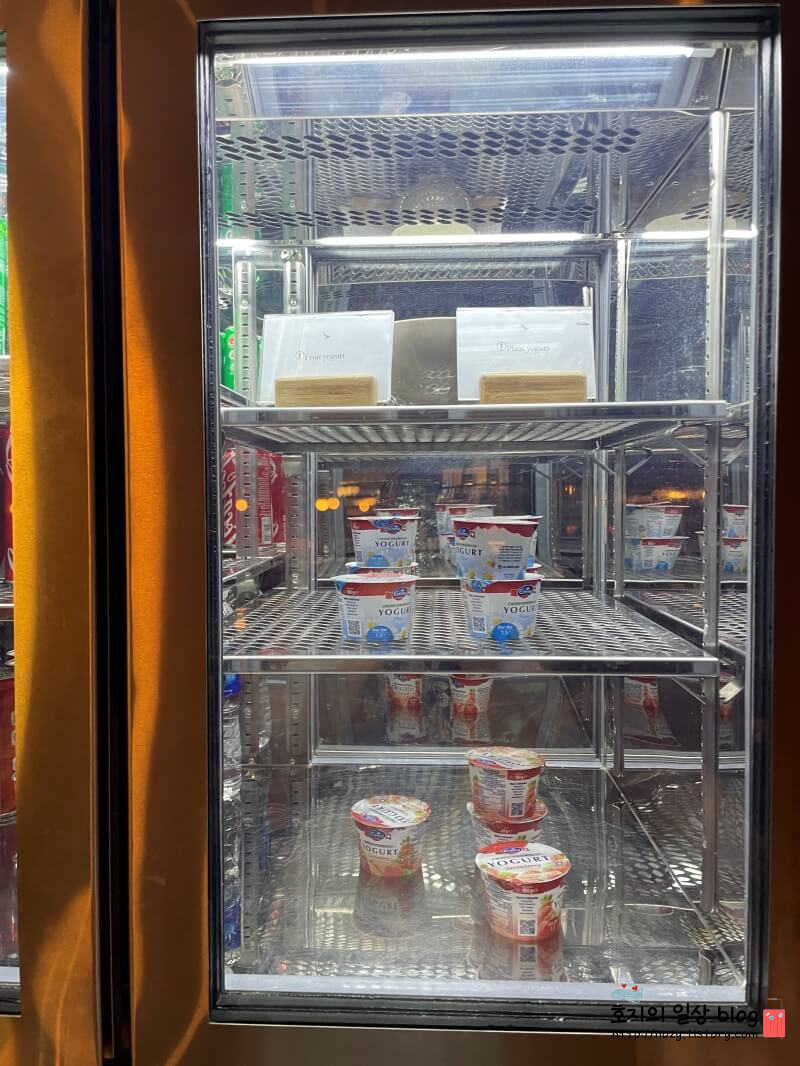 싱가폴 창이공항 캐세이비즈 라운지 음료