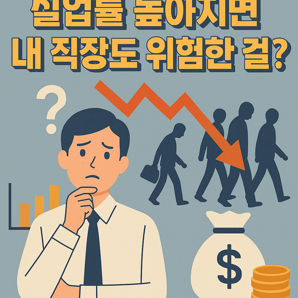 실업률 높아지면 내 직장도 위험한 걸까?