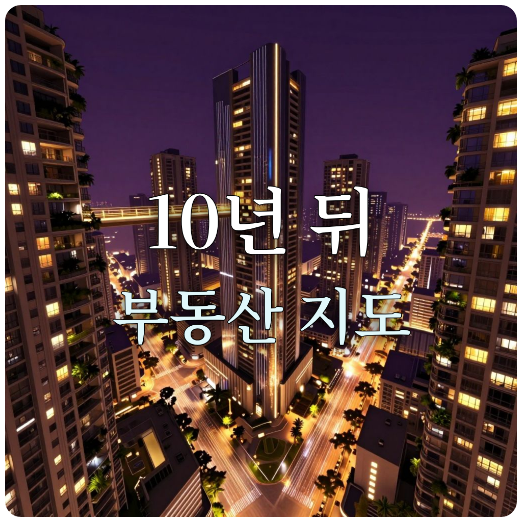 미래형 스마트 시티와 하이엔드 단지의 모습