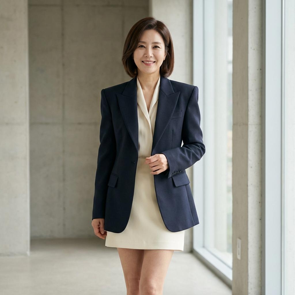 어깨 패드가 중년 여성의 얼굴 생기를 살리는 이유