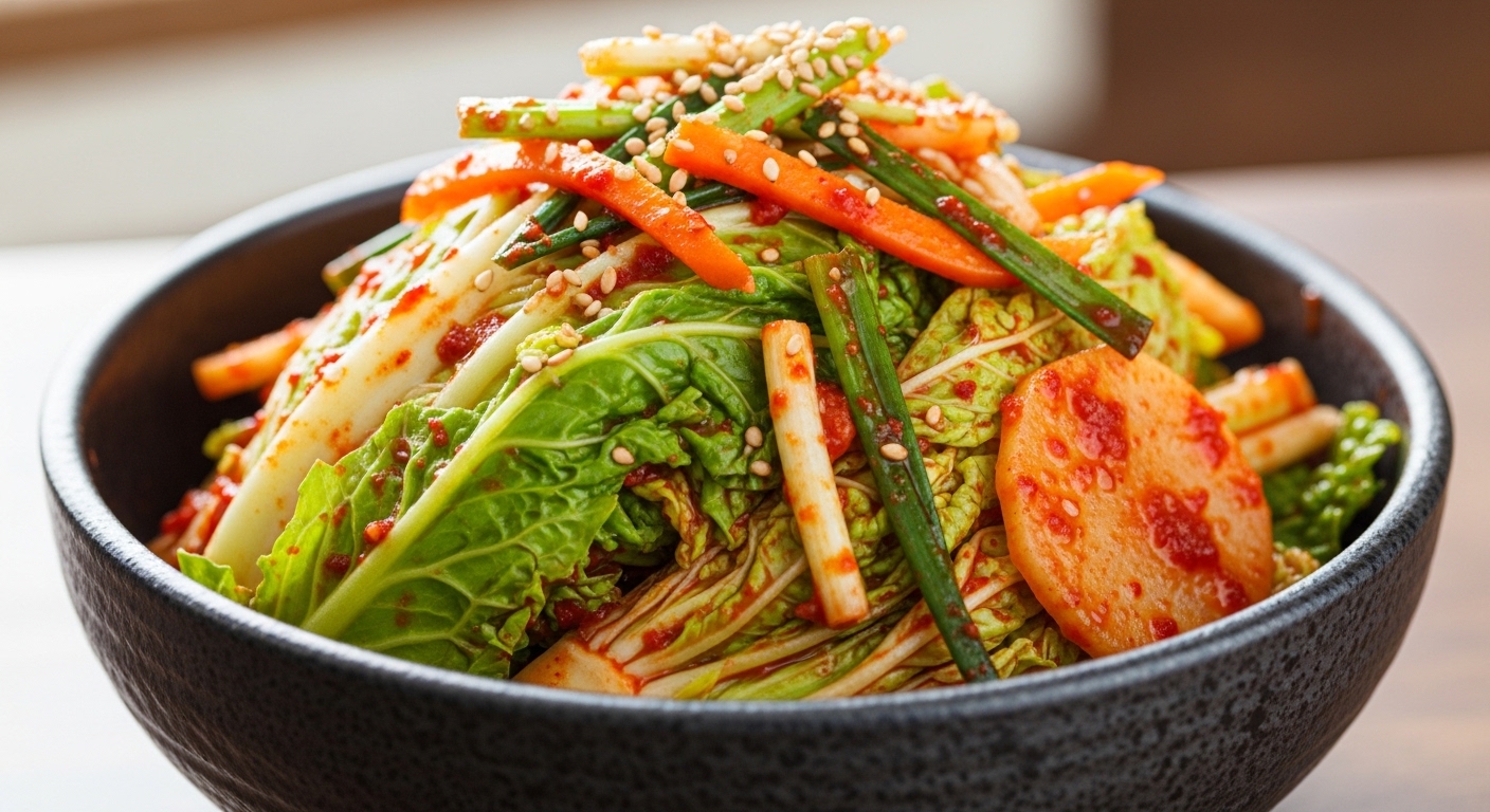 봄동겉절이김치