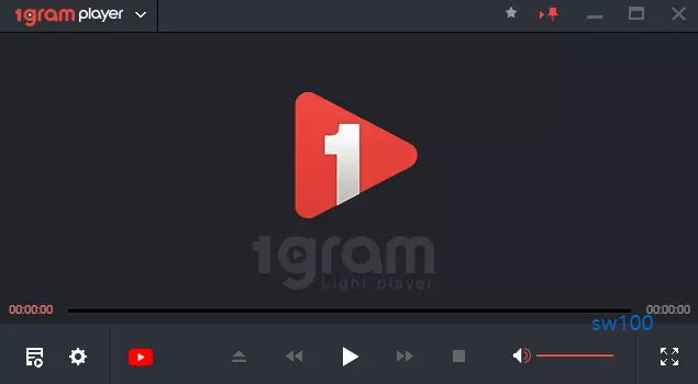 1그램 플레이어 실행 UI