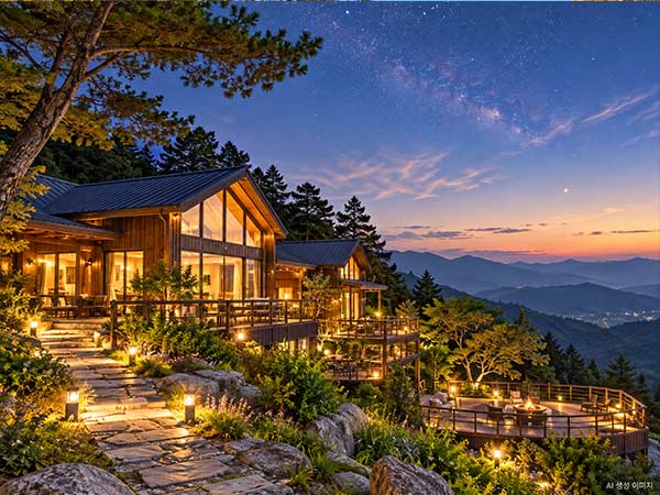 6시 내고향 의령 한우산 별천지 위치 숙박 별자리 관측
