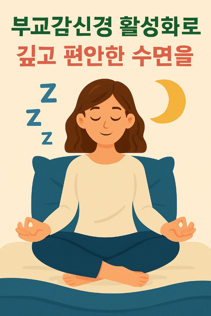 편안한 수면을 위한 부교감 신경 활성화