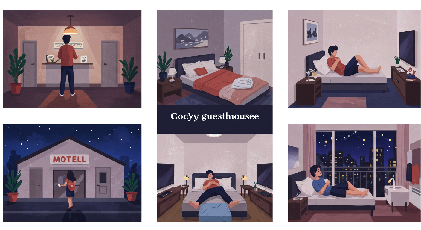 혼자 또는 커플에게 추천하는 가성비 숙소