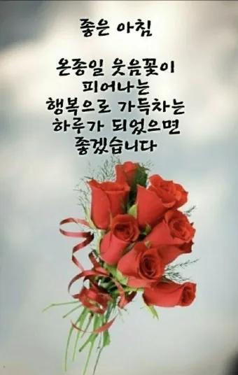아침 인사말 이미지 모음 밝고 따뜻한 하루 인사 문구 정리_22