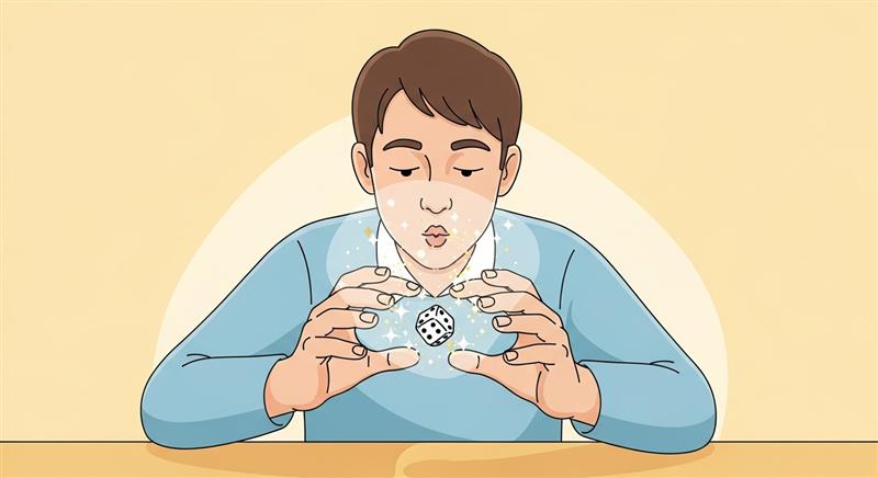 통제의 환상, 내가 주사위를 던지면 더 좋은 숫자가 나올까?