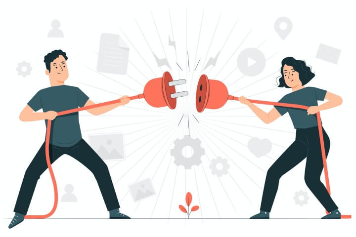 접속이-끊긴-사진