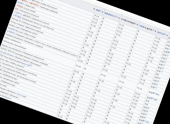 실내 공기정화식물 순위