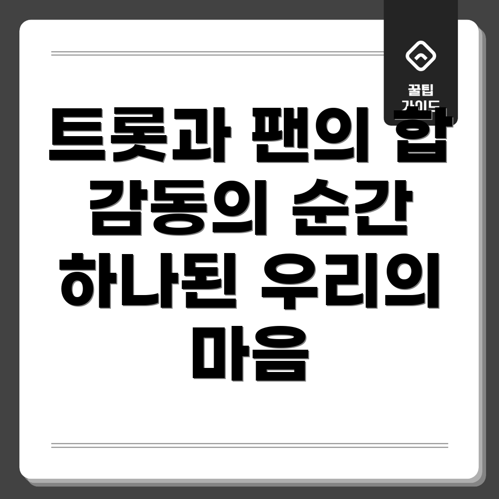 미스터트롯2 응원 메시지