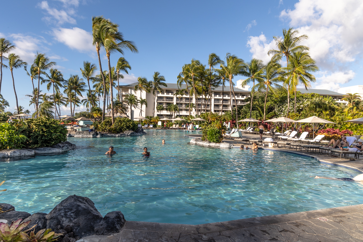 빅아일랜드 페어몬트오키드 풀장