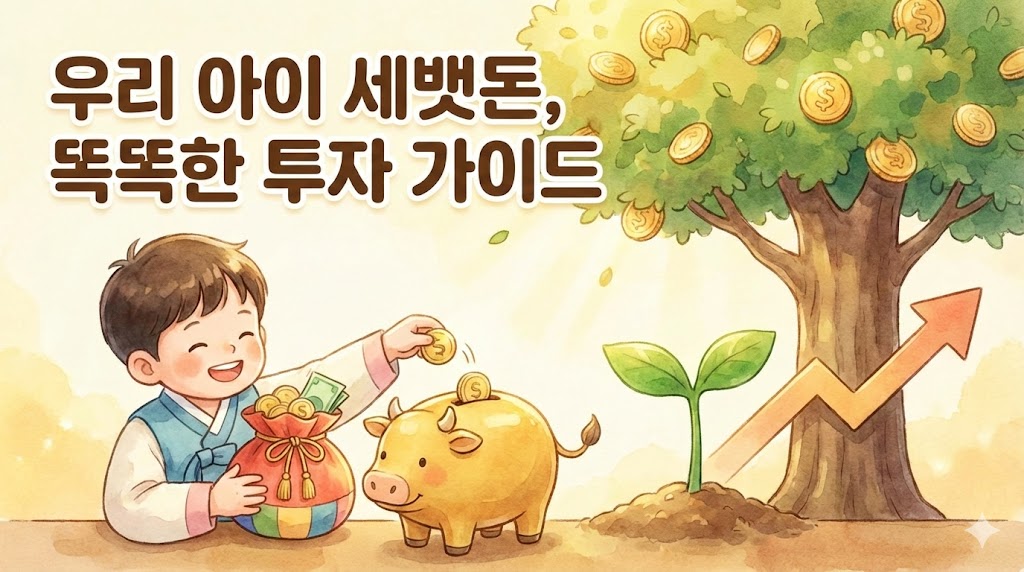 우리 아이 세뱃돈 투자 방법