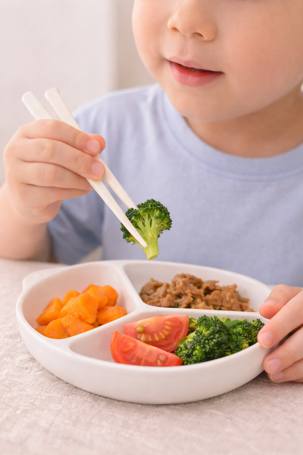 성장기 아이의 면역력을 위해 단백질 위주로 챙겨준 건강한 저녁 식단