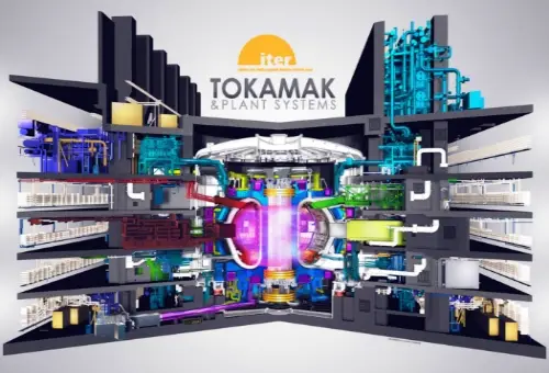국제핵융합실험로(ITER) 장치모형