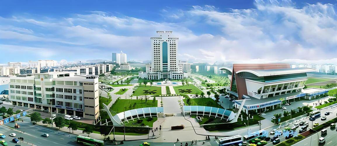 중국 어학연수지로 청두와 베이징 지역 연수지를 비용, 환경, 효과 중심으로 비교 분석한 글과 관련하여 Southwestern University of Finance and Economics (서남재경대학) 전경 사진