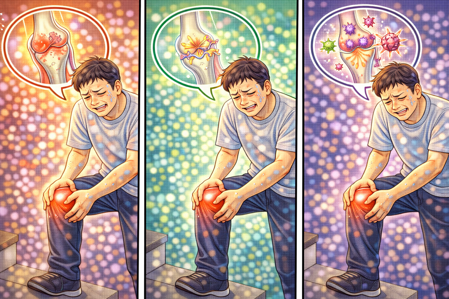 계단 오르기 힘든 무릎토증(올해 유행 질환 비교)관련 사진