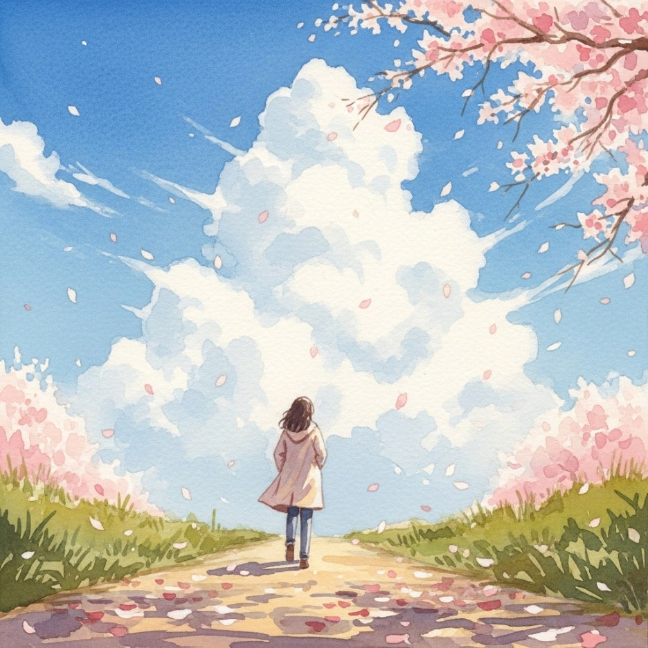 맑은 하늘 아래 산책하기 좋은 온화한 날씨