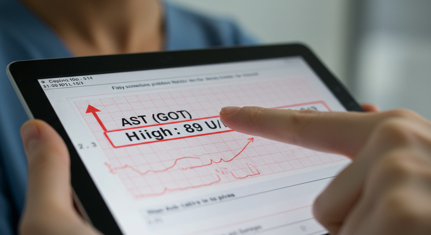 AST 수치와 AST 수치가 높으면 어떤 질환이 의심될까요?