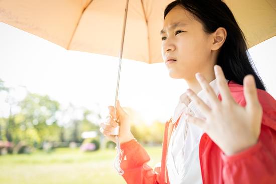 자외선 피하는 방법