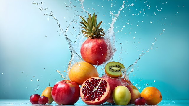 제철 식재료에 관한 그림