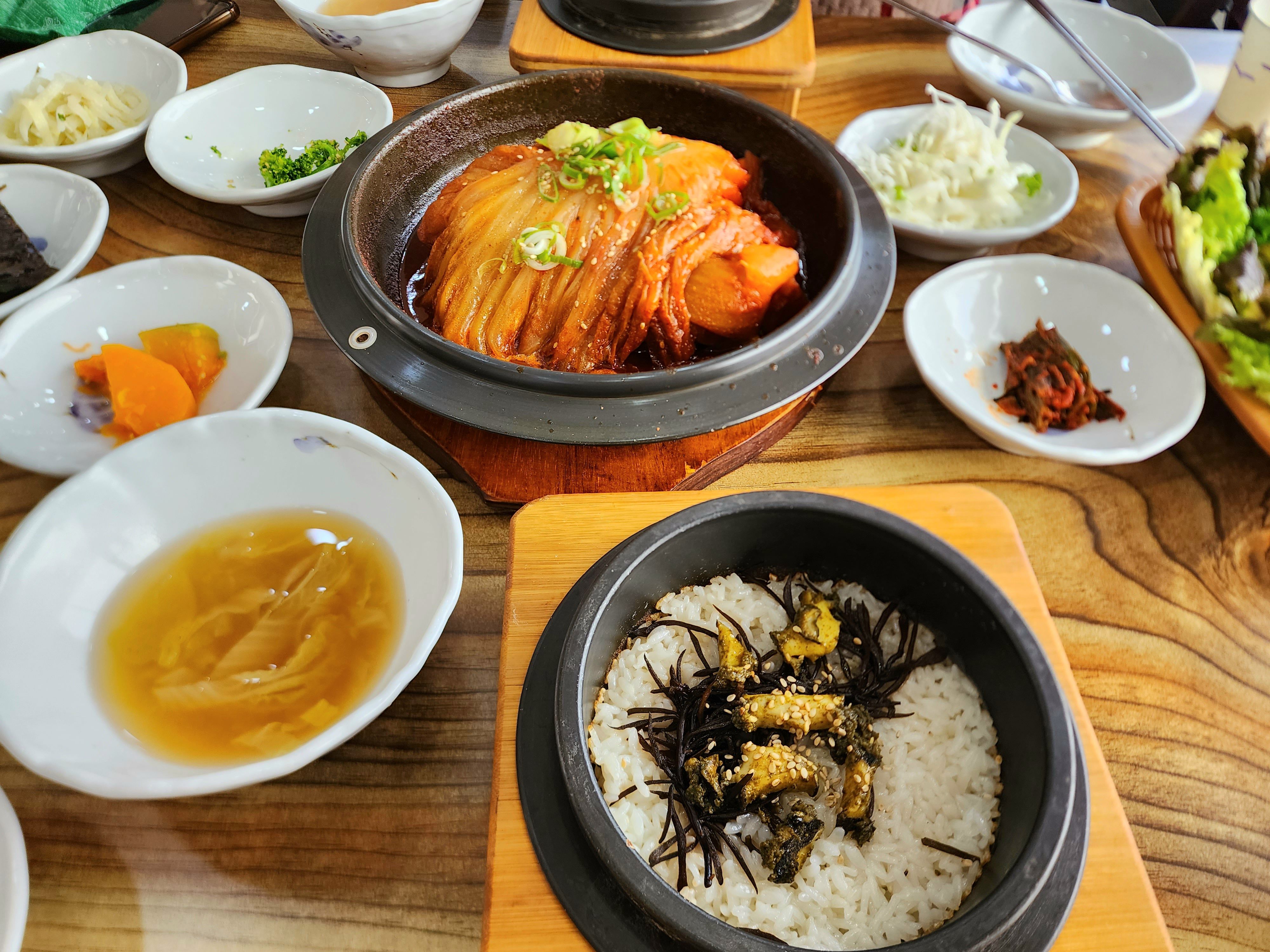 중문고등어쌈밥