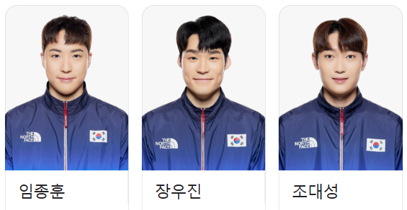 파리올림픽 탁구 대한민국 남자대표팀