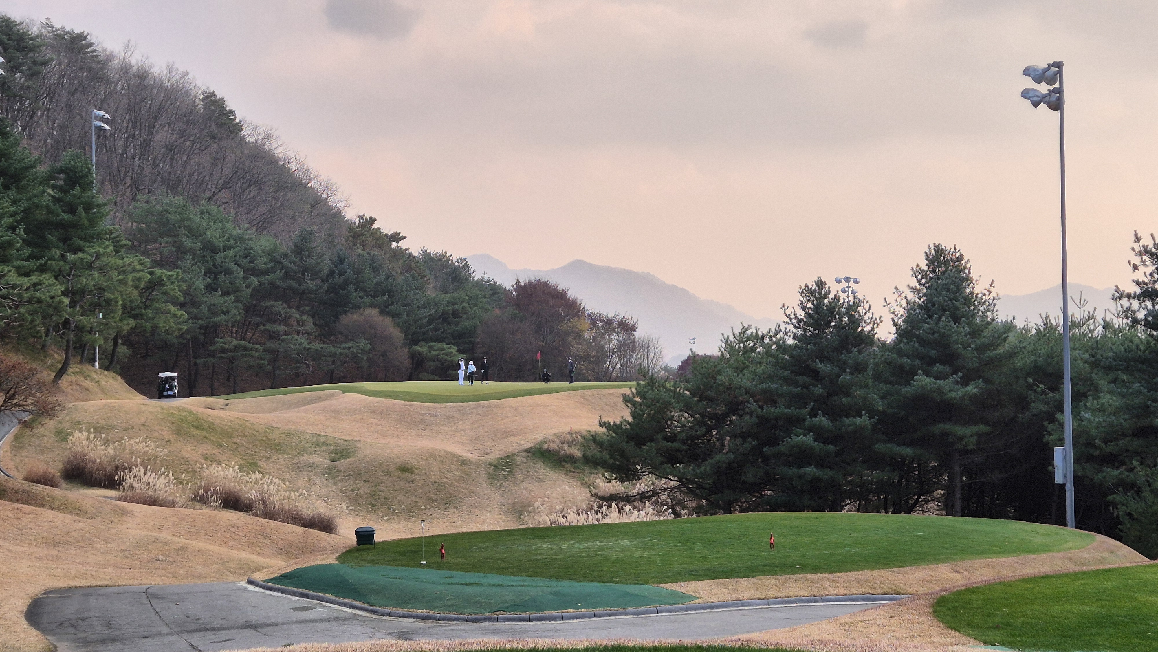 몽베르cc 가을-겨울 코스 사진 및 공략 정보