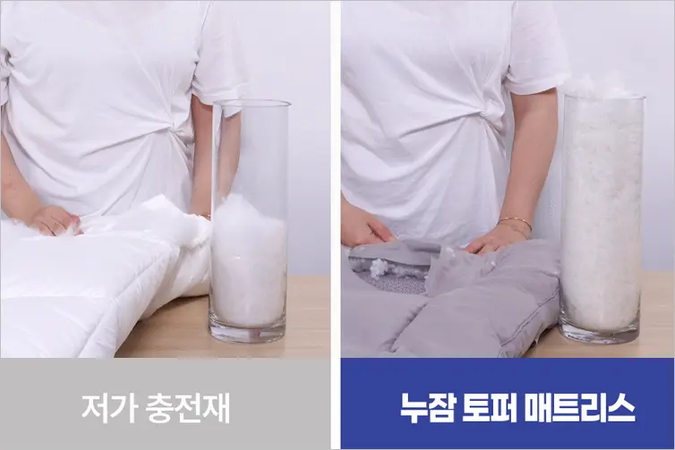 캠핑족 차박 필수템 압축볼 누잠 토퍼 메트리스