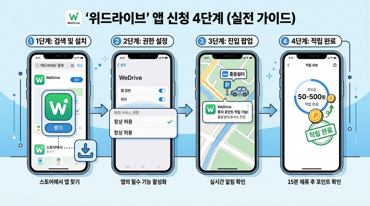 위드라이브 앱 신청 4단계_실전가이드