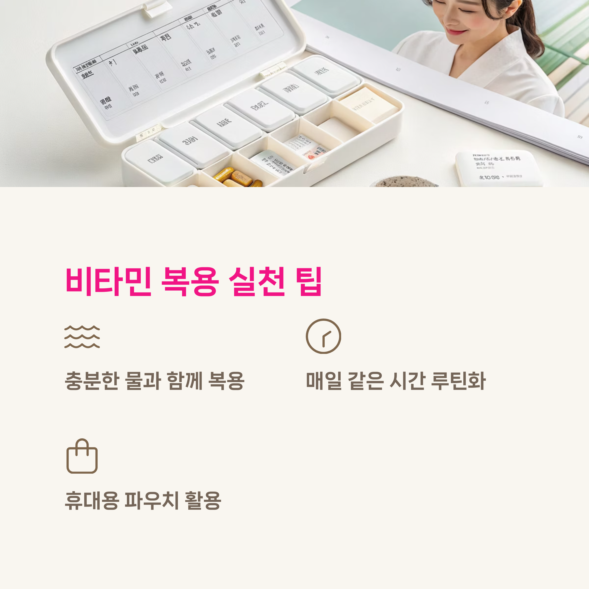 비타민복용실천팁