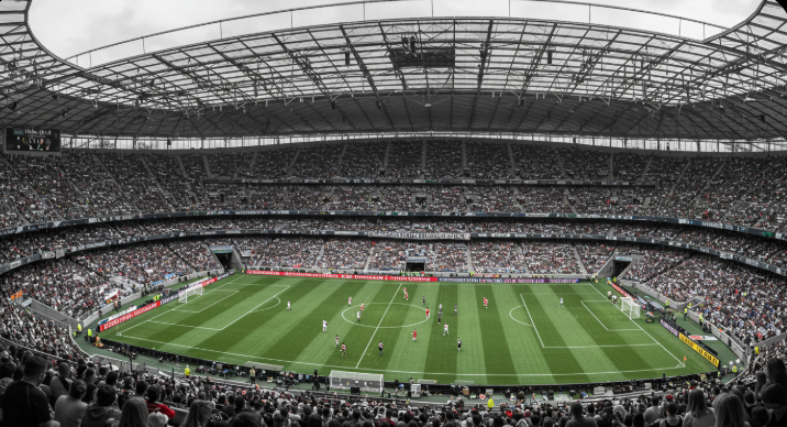 축구 경기 모습