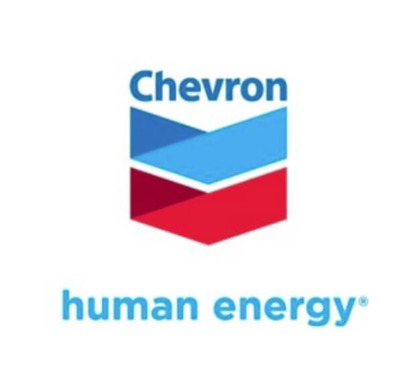 셰브론 대표 로고와 슬로건