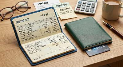 통장 쪼개기(고정비, 변동비, 비상금)의 기본 구조