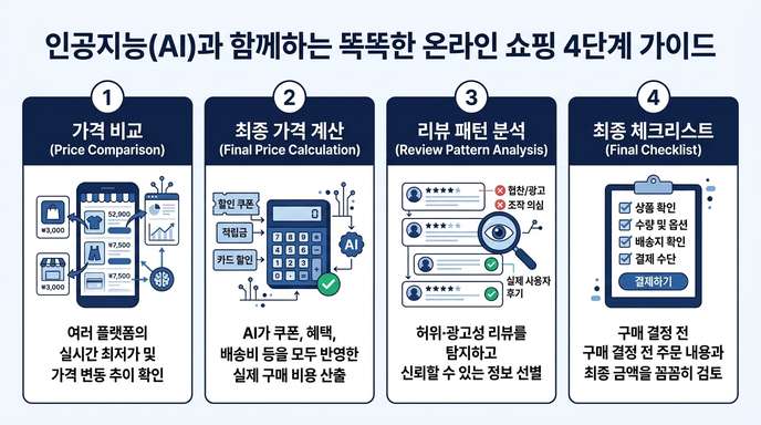 AI와 온라인 쇼핑 4단계