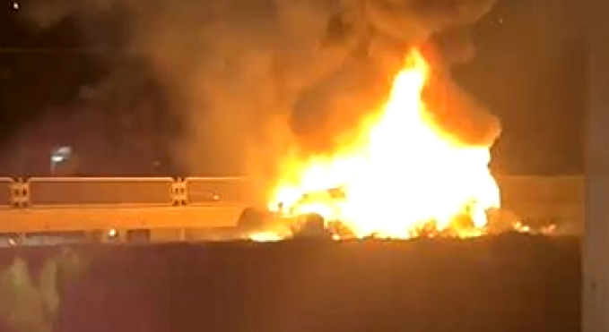 세종시 테슬라 차량화재