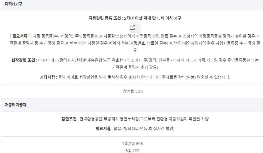 인천공항주차요금